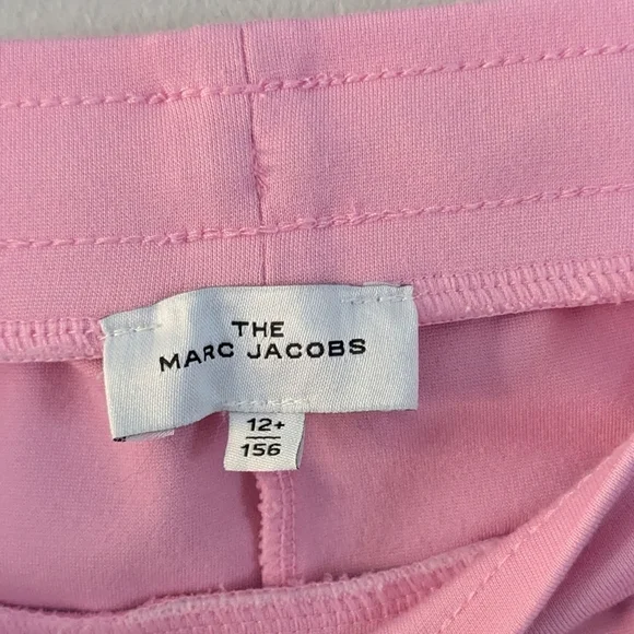 Marc Jacobs Pink Track Pants with Leopard Stripe - Picture 5 of 9